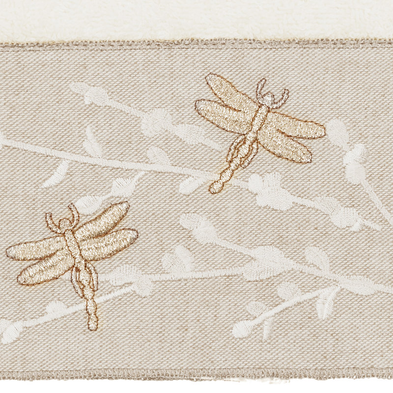 Braelyn Hand Towel Midweight Hand Towel, Cream