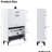Entryway Shoe Container With 2 Flip Drawers: White, , Space Saving Storage For - Drawers, Ample Capacity, & Efficient-2000607819