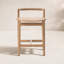 Baden Outdoor Teak Bar Stool-1203848986