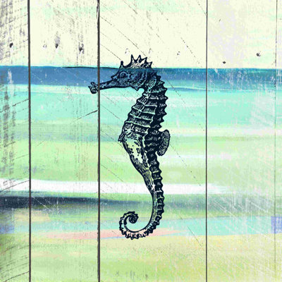 Hippocampe en bois
