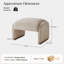 64cm Wide Rectangle Solid Colour Standard Ottoman-1243468338