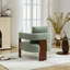 Chaise d'appoint rembourrée à 3 pieds-956799427