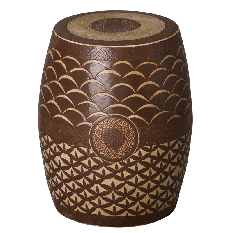 Westbeth Ceramic Accent Stool