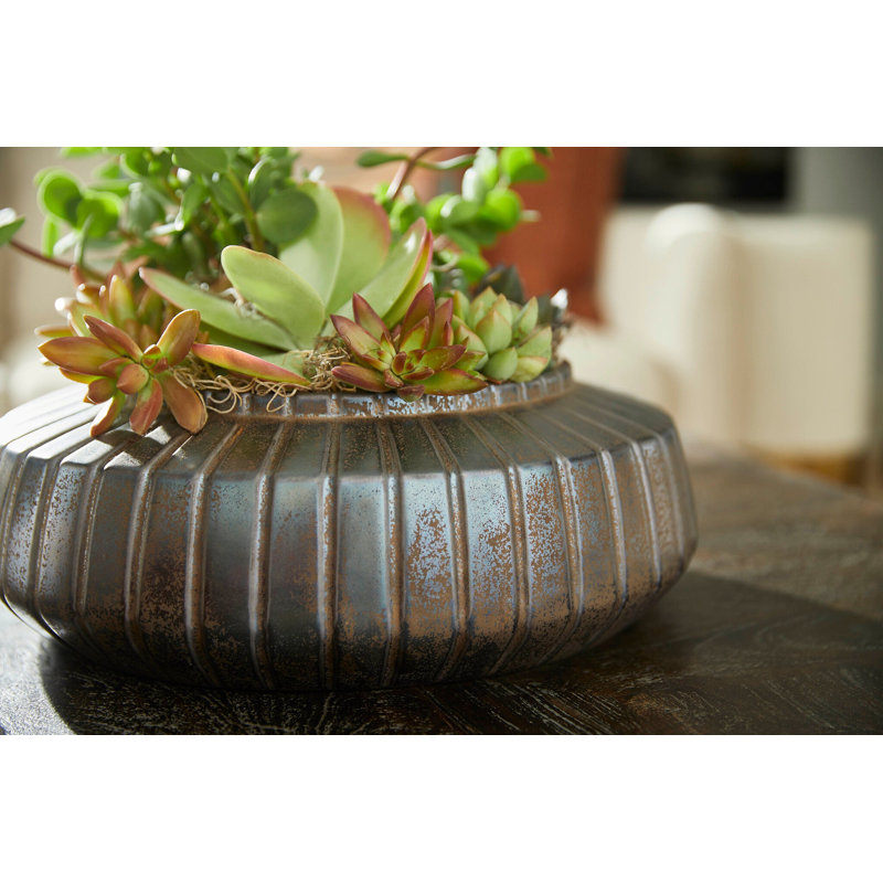 Ribbed Sweater Earthenware Decorative Bowl 1