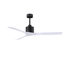 Nan 52" Ceiling Fan In Textured Bronze And Matte White Blades