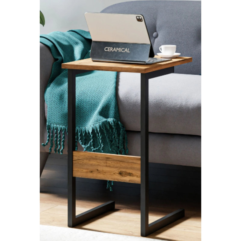 Abriele Computer Desk, Light wood