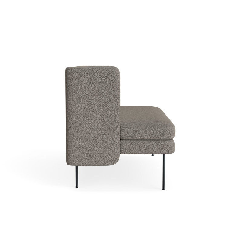 MTO - Bloke 60" Sofa, Sanford Black