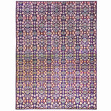 Purple Alchemy Transitional Silk Rug - 8'11"" x 11'11""