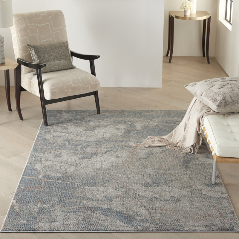 Abstract Indoor Rug, Rectangle 3'11" x 5'11"