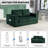 69'' Convertible Sofa Bed 2 Seats Loveseat Sleeper Sofa Small Compression Couch Sofa-118769552