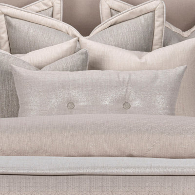 Afternoon Cafe Designer Lumbar Pillow