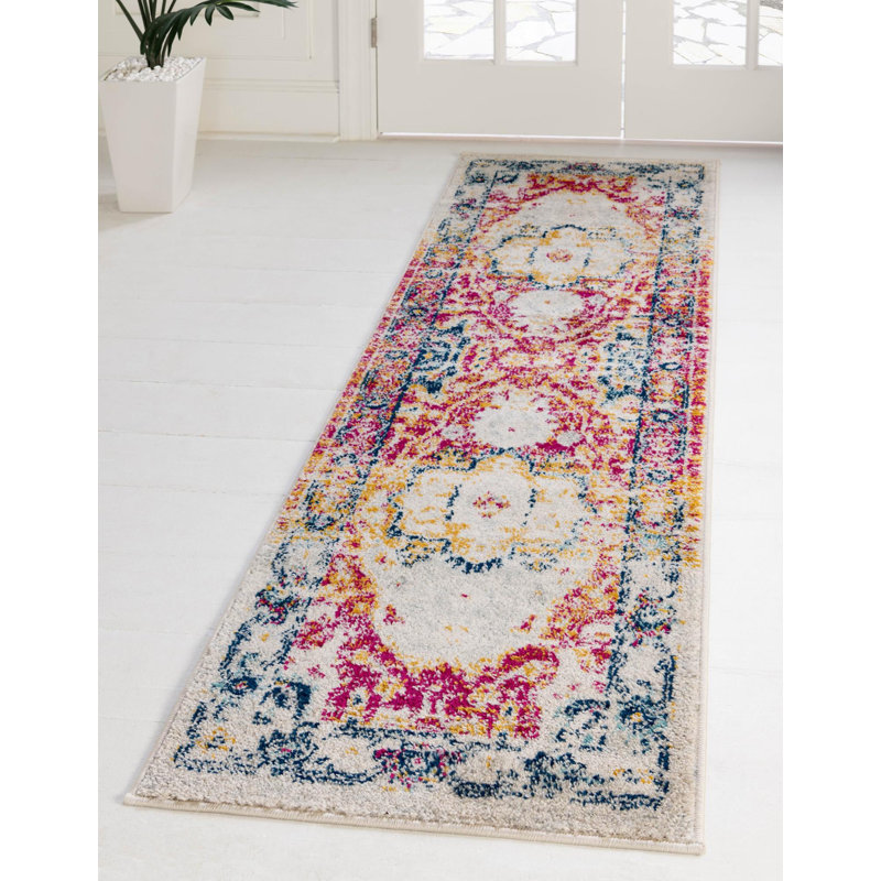 Hagberg Oriental Indoor Rug, Runner 2' x 6'