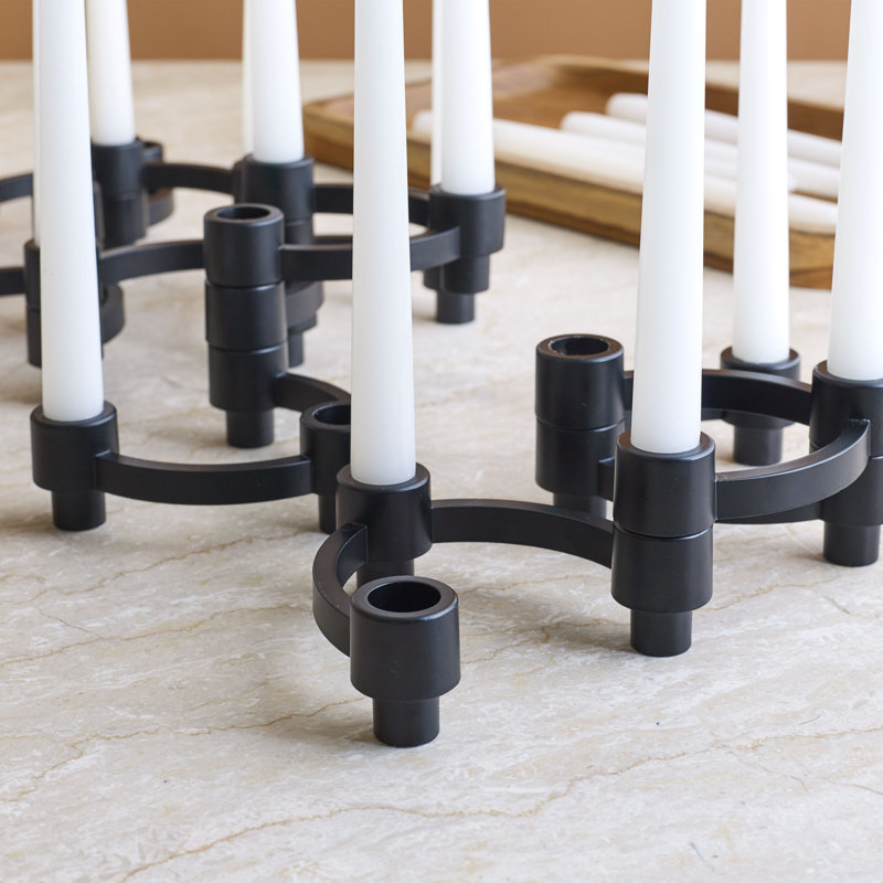 Eos 1.75'' H Metal Tabletop Candelabra