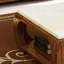 European-style carved natural marble coffee table