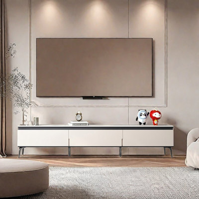 Meuble télé de salon de luxe de style italien