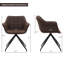 Fauteuil en velours capitonné de 19,8 po Sima-538772281