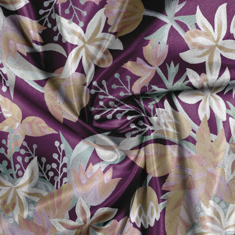 Semi Sheer Curtain Pair
