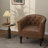 Upholstered Barrel Chair