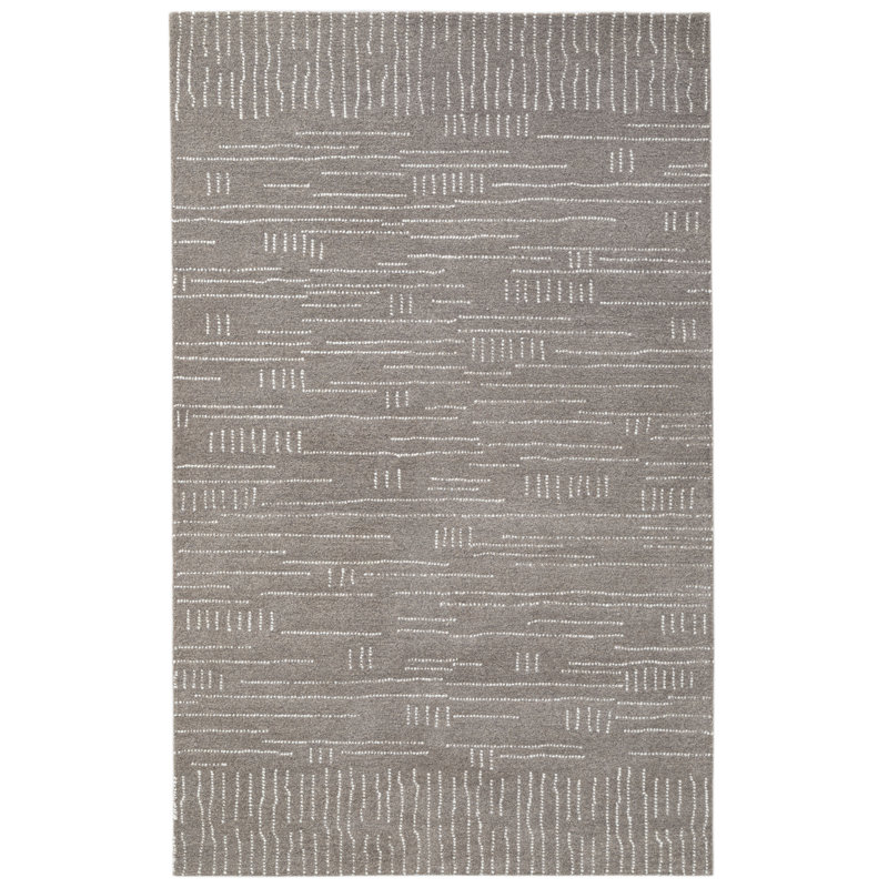 Tapis en laine touffeté à la main Tifton, Rectangulaire 8 pi x 10 pi