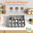 Silverware Drawer Organizer Tray, Plastic Cutlery Storage For Kitchen Drawer, Flatware And Utensil Holder Divider For Spoons Forks Knives Tableware, 7 Compartment-1342178399