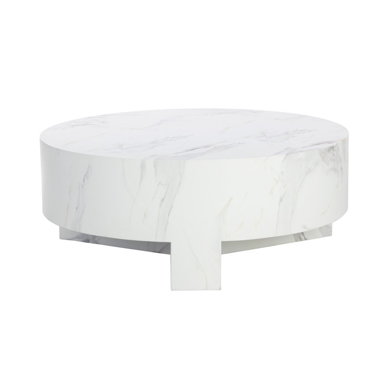 Table basse Louisette - Blanc