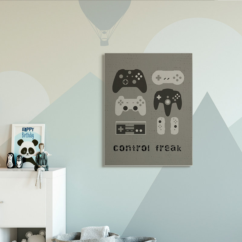 Control Freak, Toile tendue, H 48 po x l 36 po x P 1,5 po