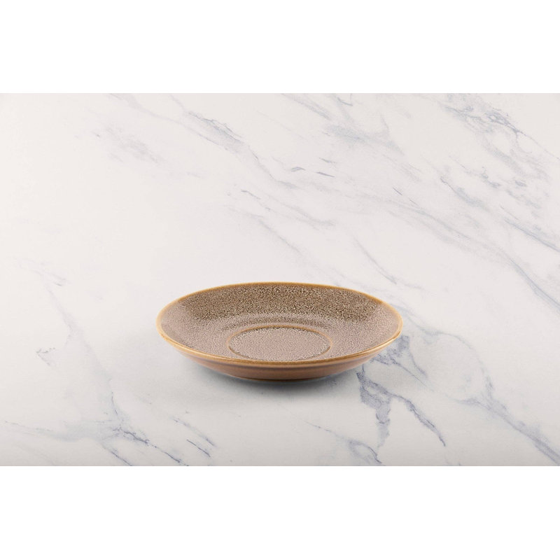 Soucoupe à thé en porcelaine, 6 po
