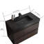 Meuble-lavabo mural simple 35,8 po avec lavabo-91160965