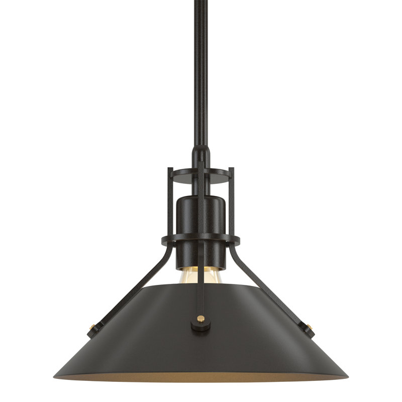 Henry 1 - Light Single Cone Pendant, Oil Rubbed Bronze, Oil Rubbed Bronze