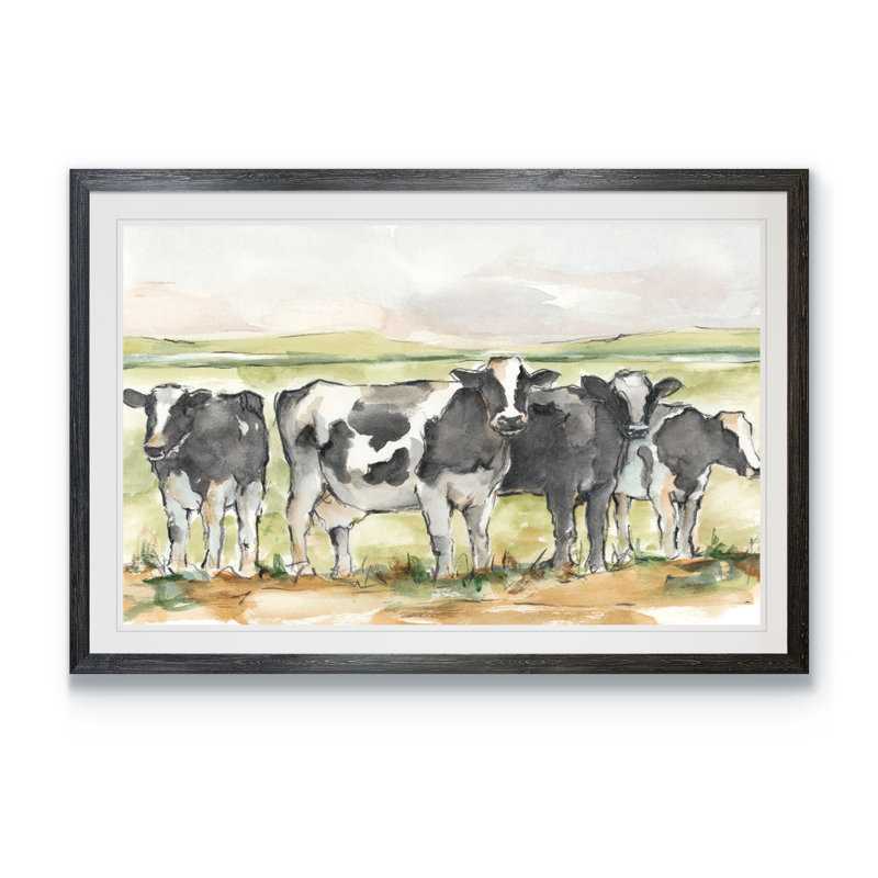 "field days i" par paul cezanne-image-cadre de reproduction d’art sur papier, H 16 po x l 22 po x P 1 po