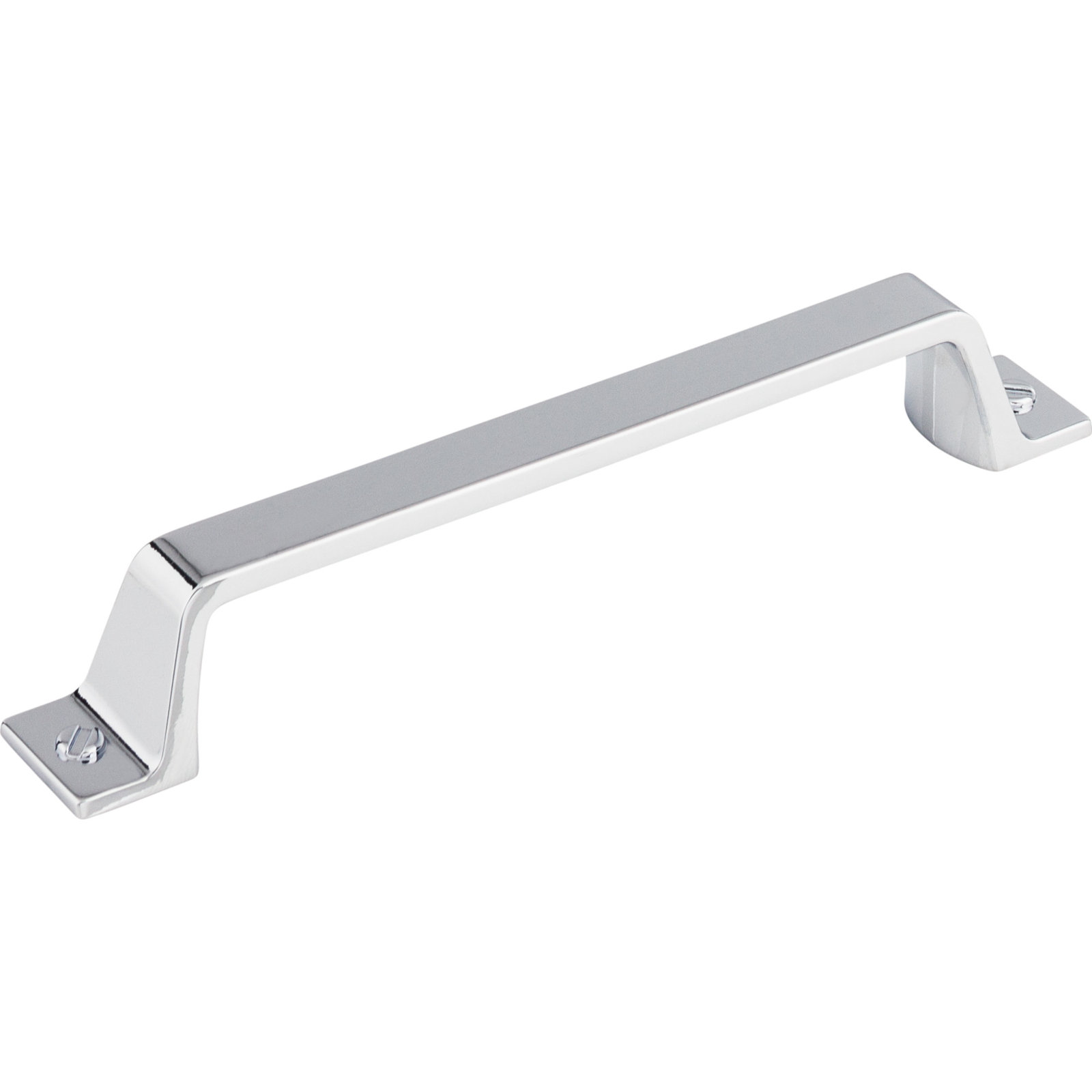 Channing Bar Cabinet Pull, Polished Chrome, 5 1/16" Center to Center