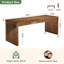 Solid Wood Computer Desk