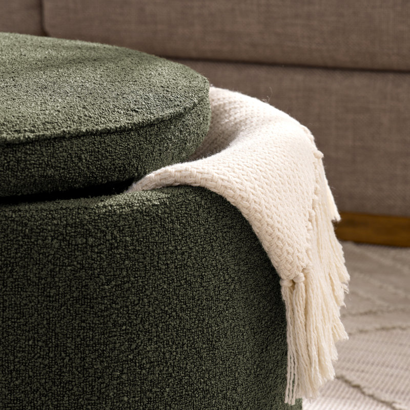 multi-functional combination set table Ottoman, Dark Green