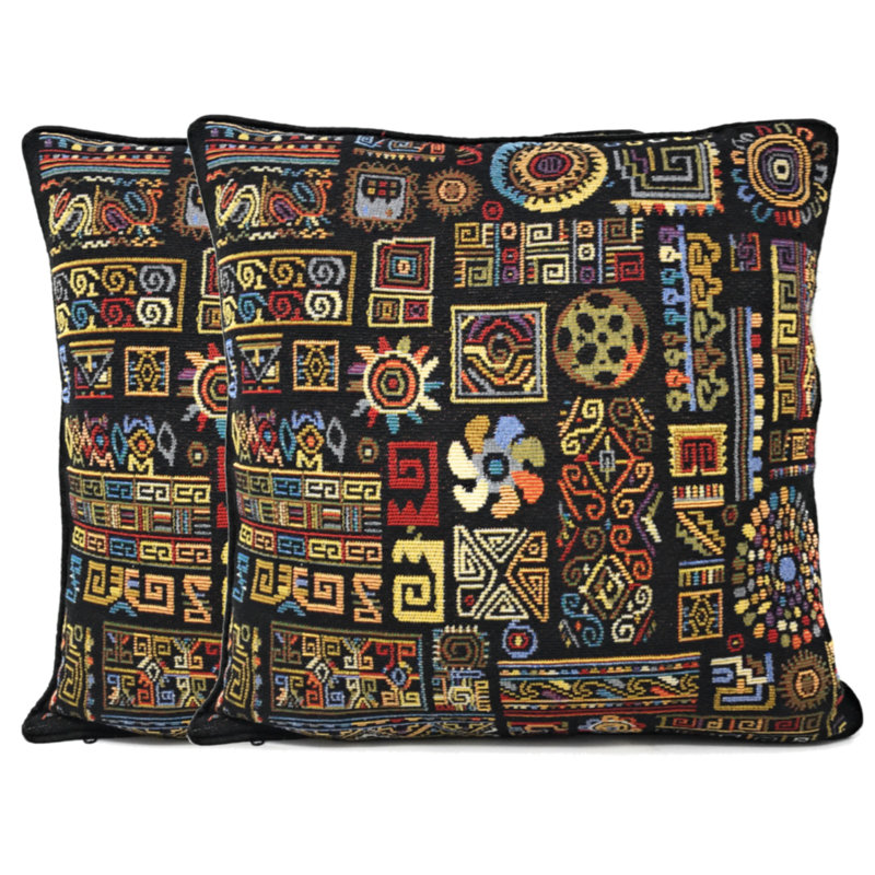  Ethnic Ornaments Throw Pillow Cover