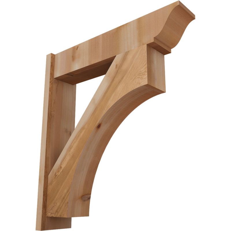 Persienne en bois Westlake, P 32 po x H 36 po, Cèdre rouge occidental l 7 1/2 po (lisse)