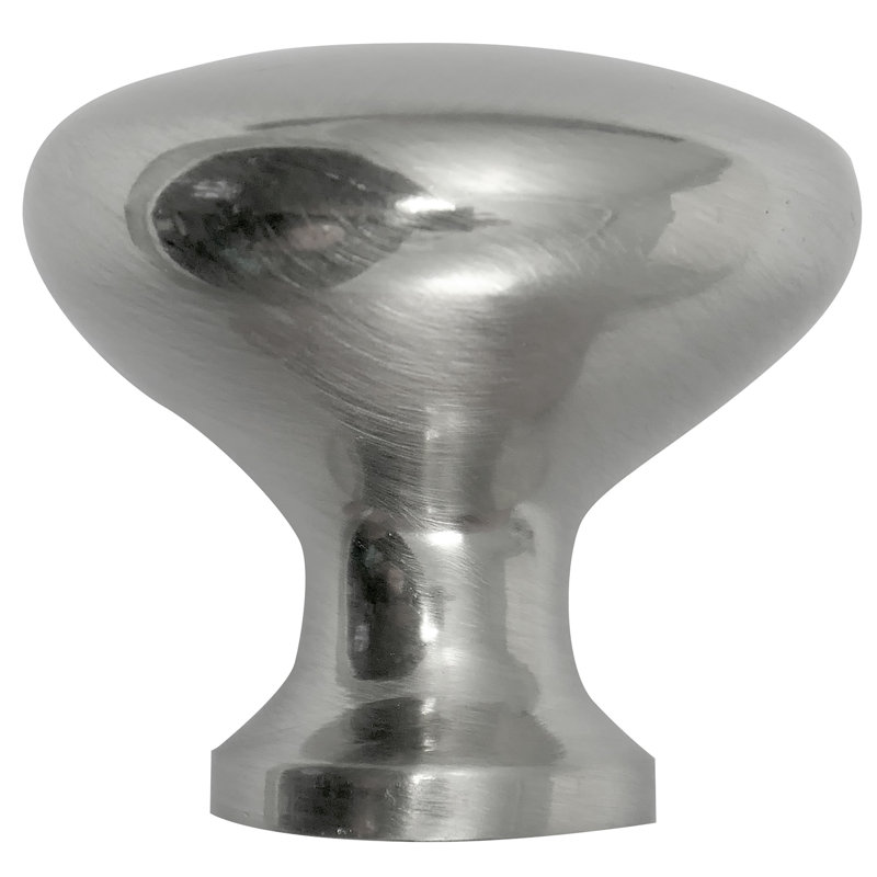 Sutton Place 5/4" Diameter Round Knob, Satin Nickel