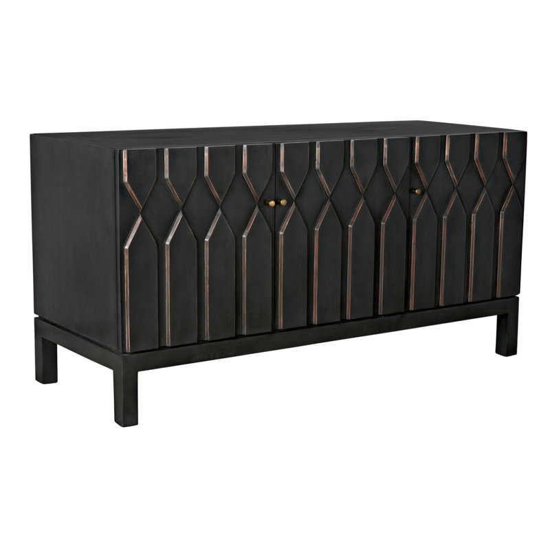 Anubis 60'' W Solid Wood Sideboard