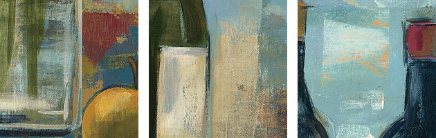 «Fruit and Wine» par Yeung, reproduction d'art, H 20 po x l 30 po x P 1,5 po, Toile