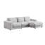 Canapé modulaire 4 pièces rembourré-91110424