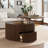 Silva - Lifting Top Round Coffee Table-901649899-901649893