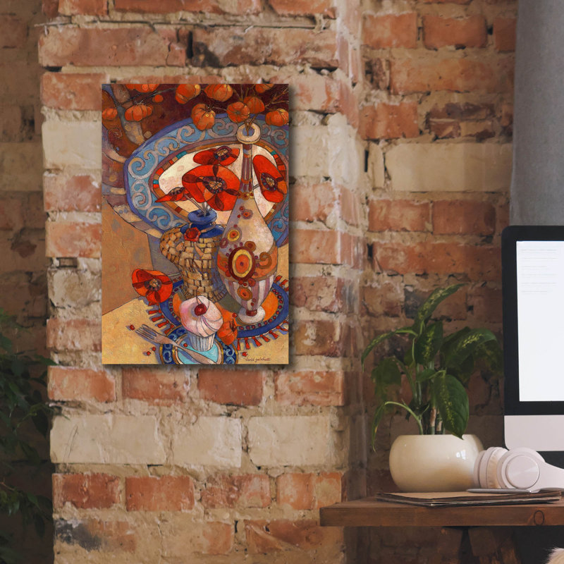 «Autumn Still Life» par David Galchutt, art mural sur toile, H 18 po x l 12 po x P 0,75 po