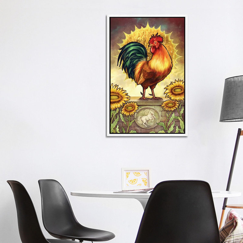 Tarot The Sun by Selina Fenech - Gallery-Wrapped Canvas Giclée on Canvas, 101.6 cm H x 66.04 cm W, White Floater Frame