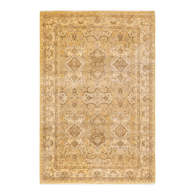 Classic One-of-a-Kind 6' 2" X 9' 2" Hand Knotted Area Rug