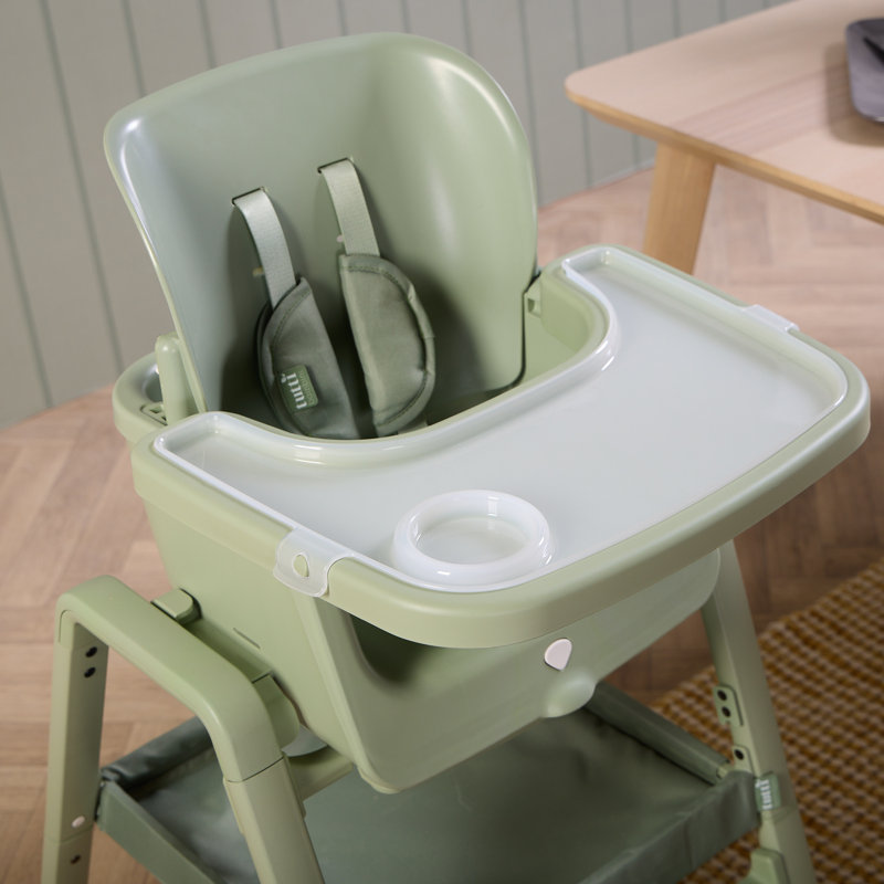 Tutti Bambini Nova Maison 7-in-1 Convertible Highchair, Matcha