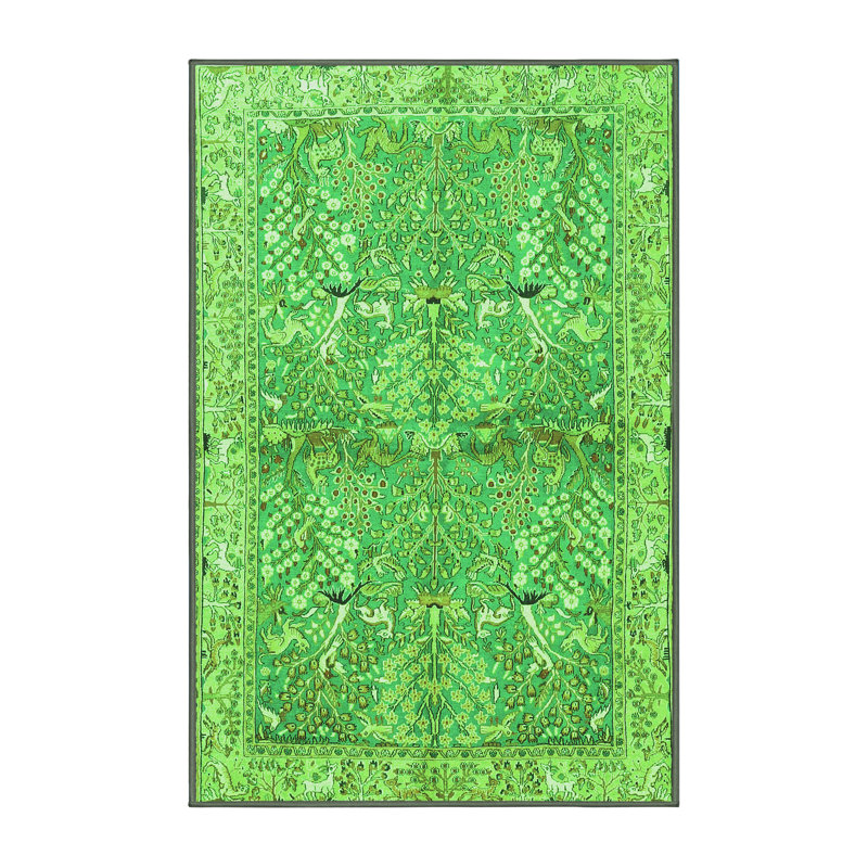 Washable Indoor Rug, Rectangle 4' x 6'