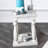 Rustic Style Antique White 1Pc End Table