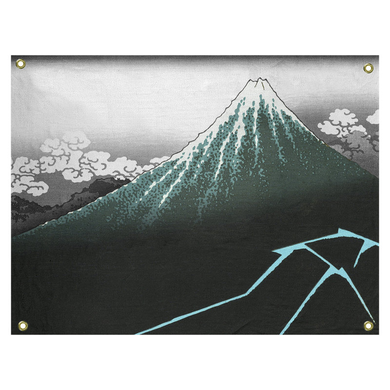 Hague Polyester Tapestry, 37.5" H x 27.5" W, Green/White