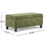 Rangement en boucle, conception à plateau rabattable, bois de bouleau, couvercle compact pour décor de vestibule, revêtement en tissu bouclé, pieds en bois, idéal-351298079-351298077