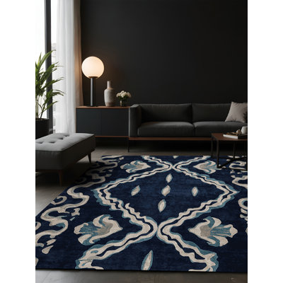 Tapis gris soyeux et moelleux