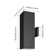 Alvisa Outdoor Wall Light in 2 Lights Dusk to Dawn with Aluminum